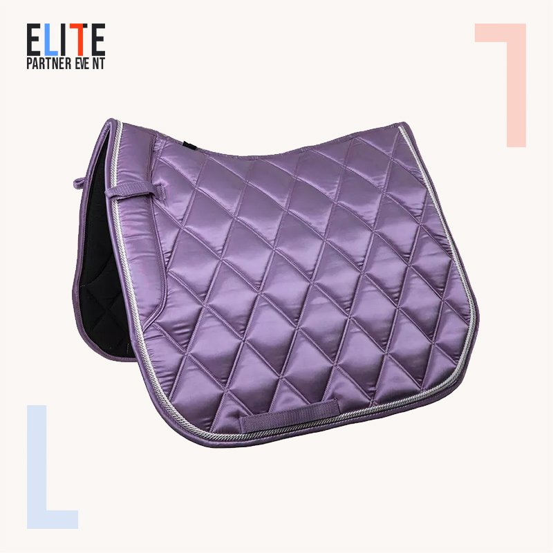 Equestrian Supplier Custom Horse Riding Saddle Blanket Hot Sale Matching Sets Popular Dressage Saddle pad