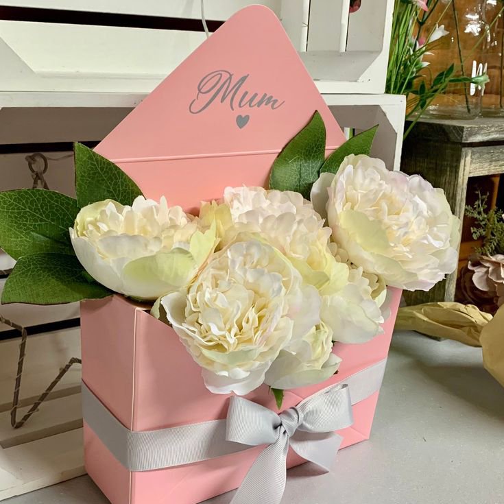 biodegradable flowers bouquets paperboard gift box craft envelope packaging style box valentines day carton flower paper boxes