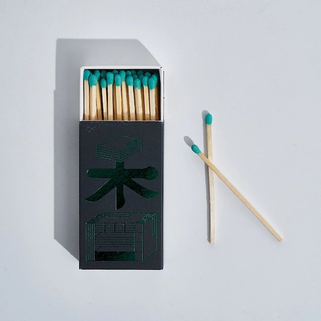 Safety long wooden stick cigar matches with custom matchbox