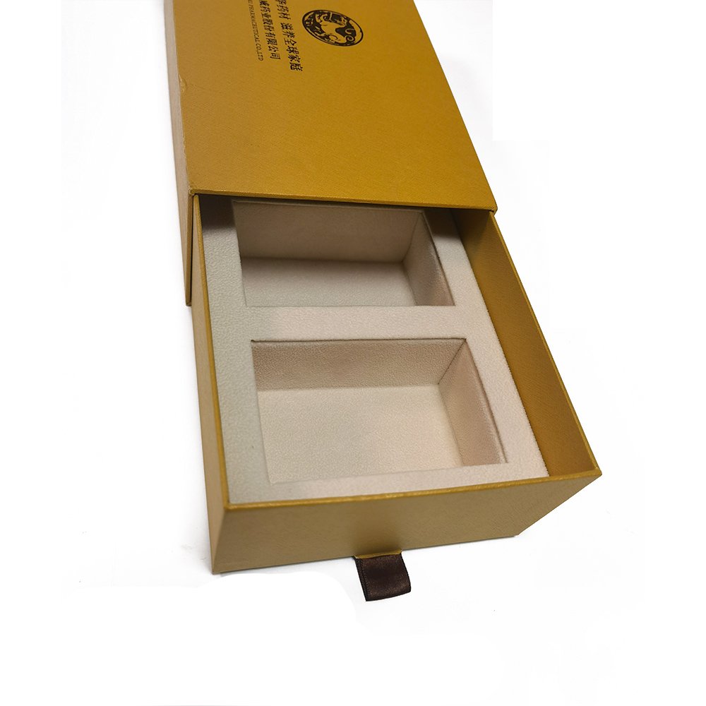 Slide Out Match Drawer Cardboard Paper Gift Cosmetics Packaging Box Large Gift Boxes With insert foam