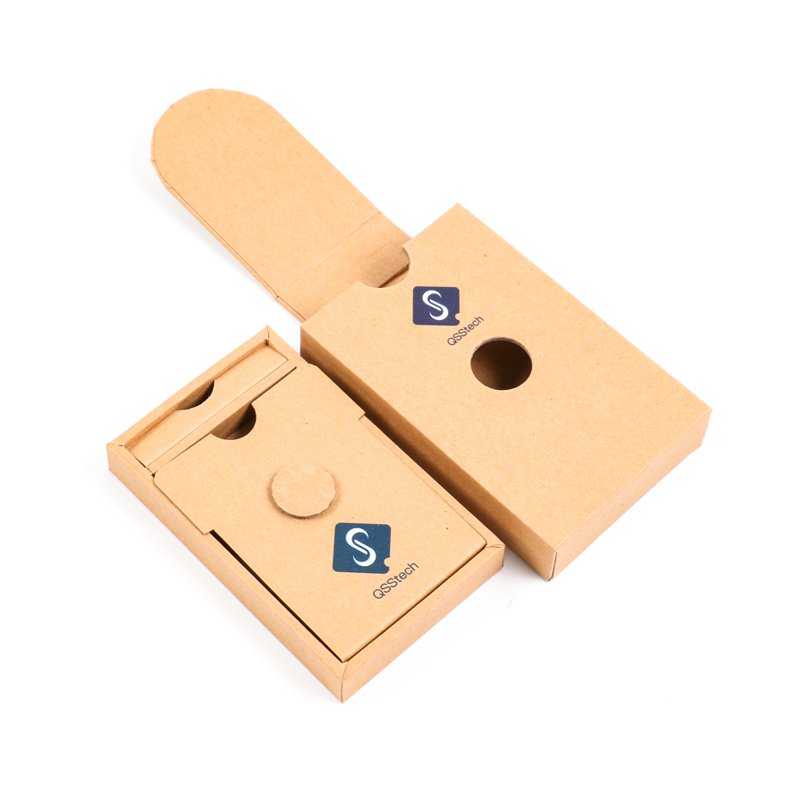 Custom 5 packs divider empty matches boxes small child resistant paper box childproof push button for match