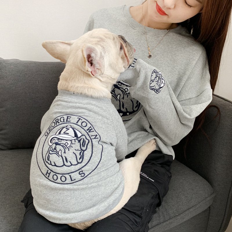 Fashion Pet Matching Outfits Dog Parent-Child Hoodies Pet Parent-Child Hoodies