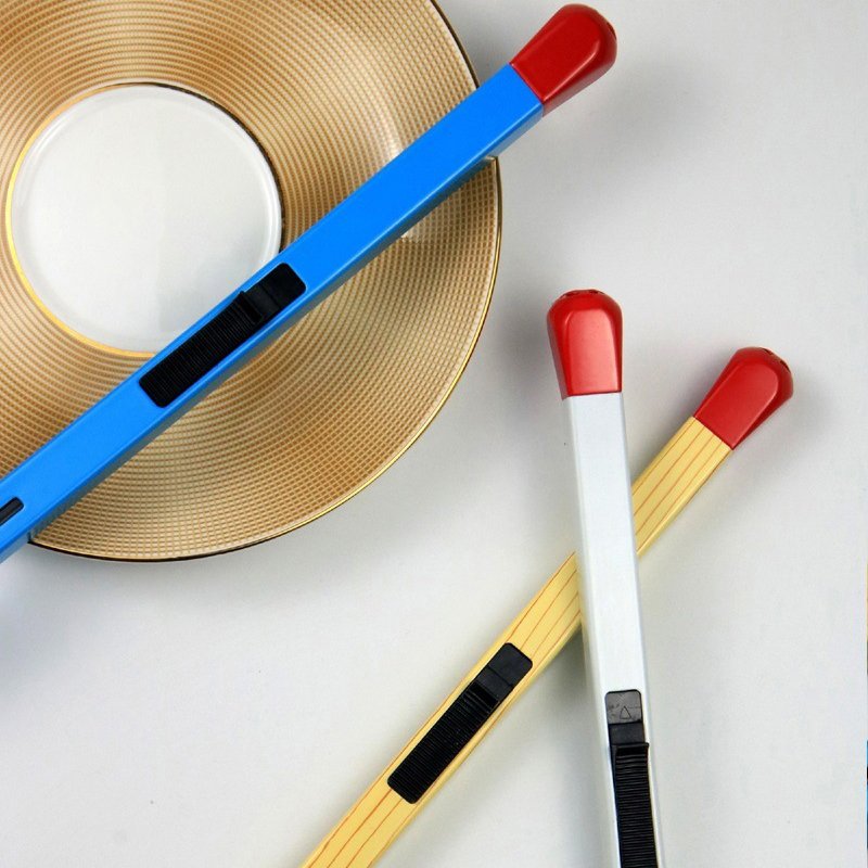 Creative Luminous Match Stick Lighters Kitchen Refillable Reusable Match Fire Cigarette Lighter Zinc Alloy Portable CLASSIC