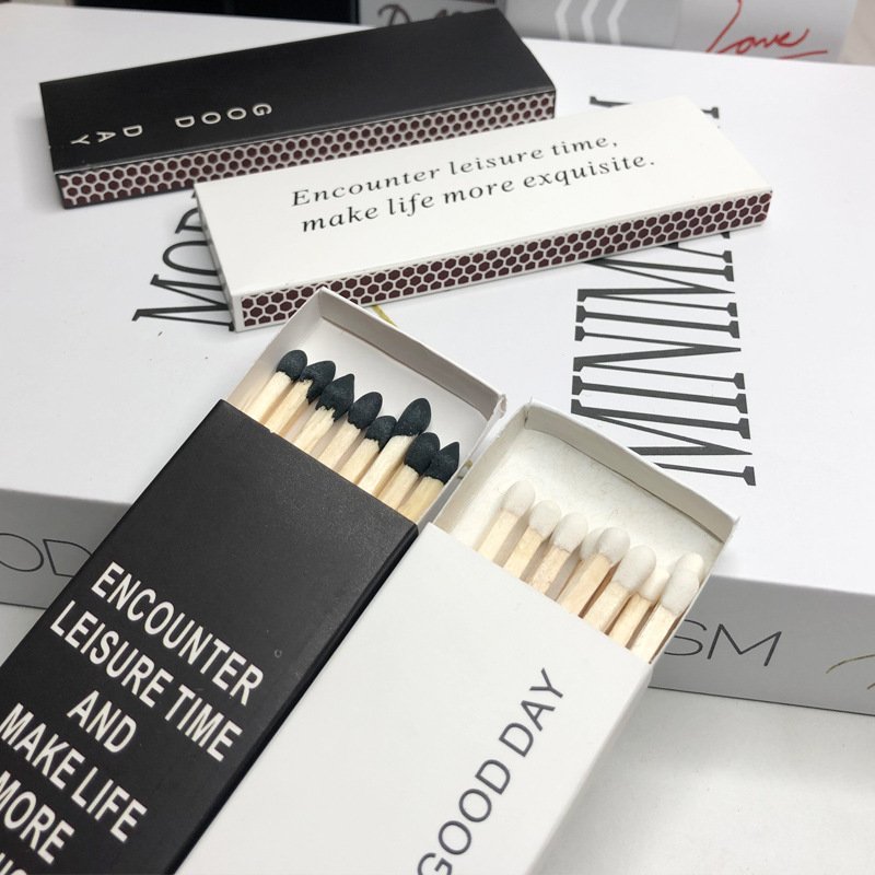 Hot Sale Wholesale Candle Triangle Custom Empty Premium Lipstick Matches Box With Logo in Bulk