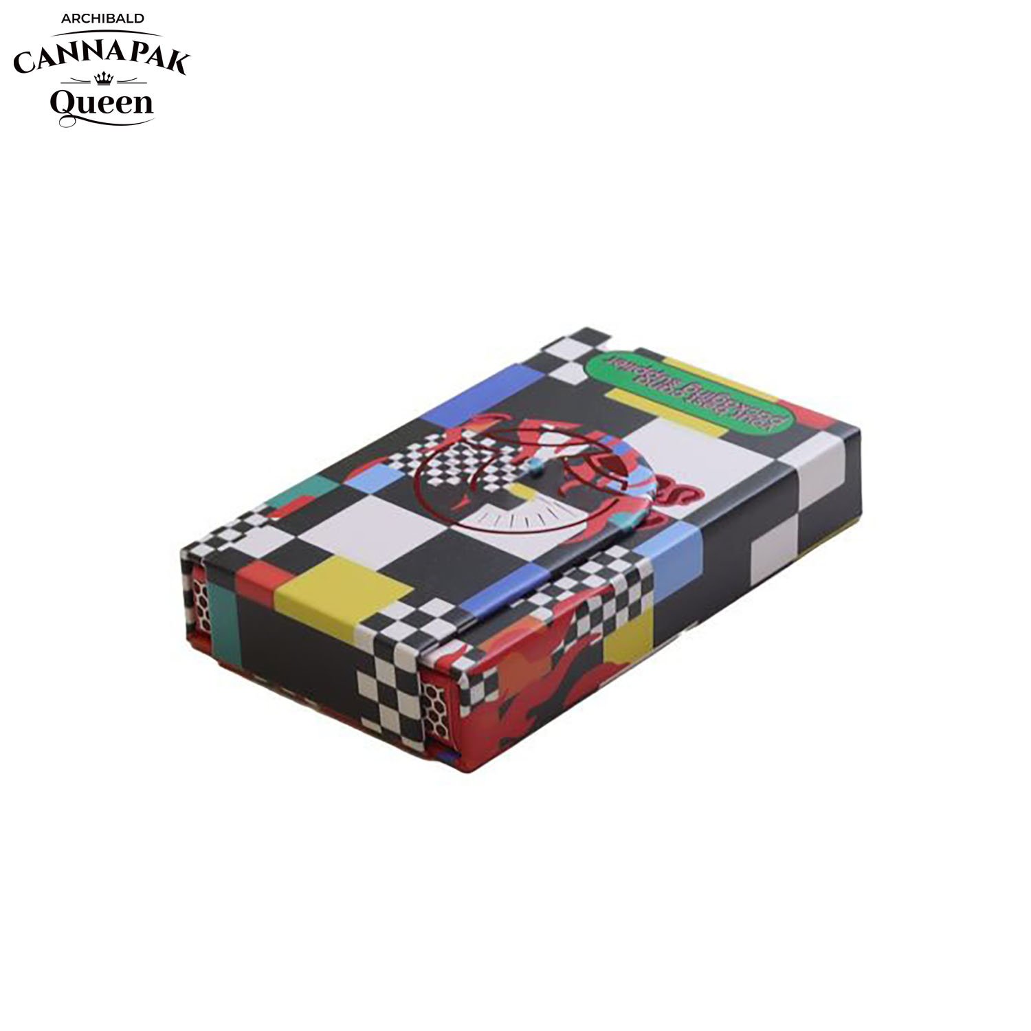 Archibald China Manufacturer Tobacco Box Child Resistant Slide Out Cassette Tape Custom Pre Roll Box With Match