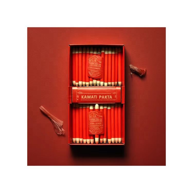 Traditional Logo Paper Book Shaped Black Matches Boxes Safety Matchbook Original Packaging Hotel Promotion Color Matches