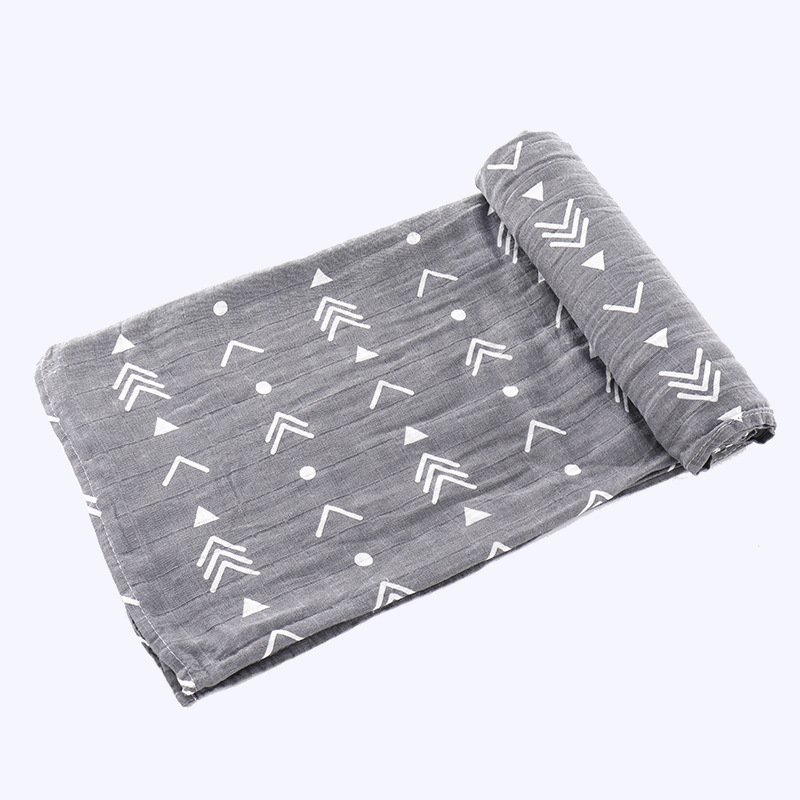 Baby Gift Set bamboo Organic Cotton Muslin Blanket Set Matching For Boy And Girl Baby Nursing Blanket fabric