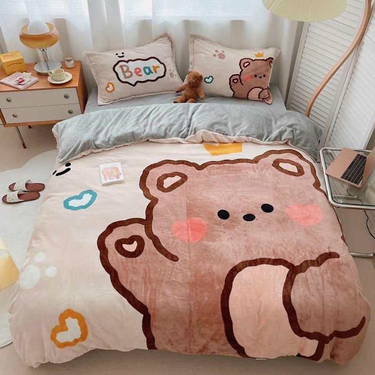 Factory Custom cotton sheet set King Size Polyester Printed Geometric Pattern Bedsheet Set Bedding