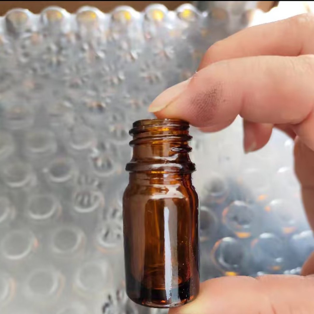 NQFIBER Supply Directly Custom Hot Sale Brown Packaging for medicine Glass Bottle Pill 60 80 100 120 150 200 250 ml