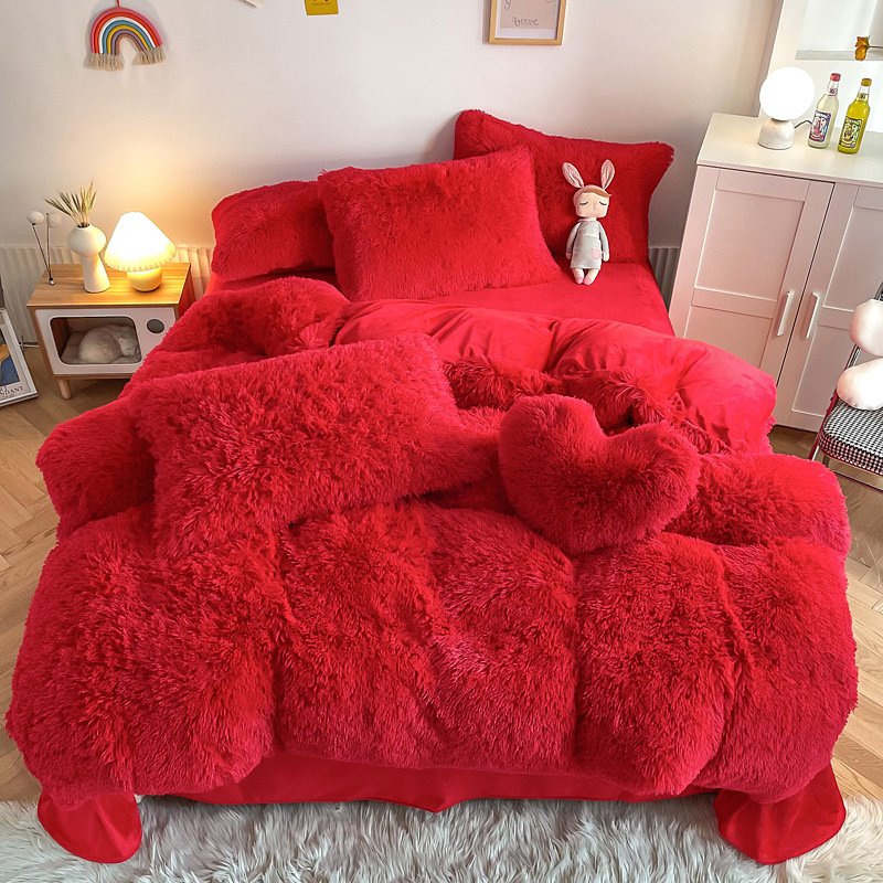 New design tencel silk cotton bedding set with matching curtains