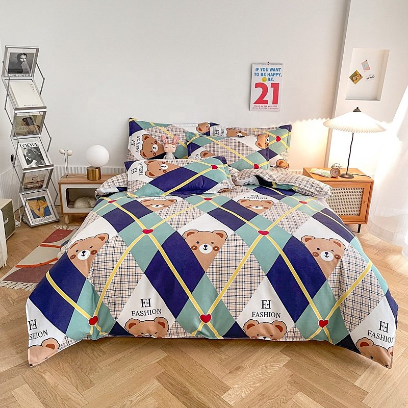 2024 Wholesale Hotel High Quality Designer Luxury Collections Bedding Sets with Matching Curtains