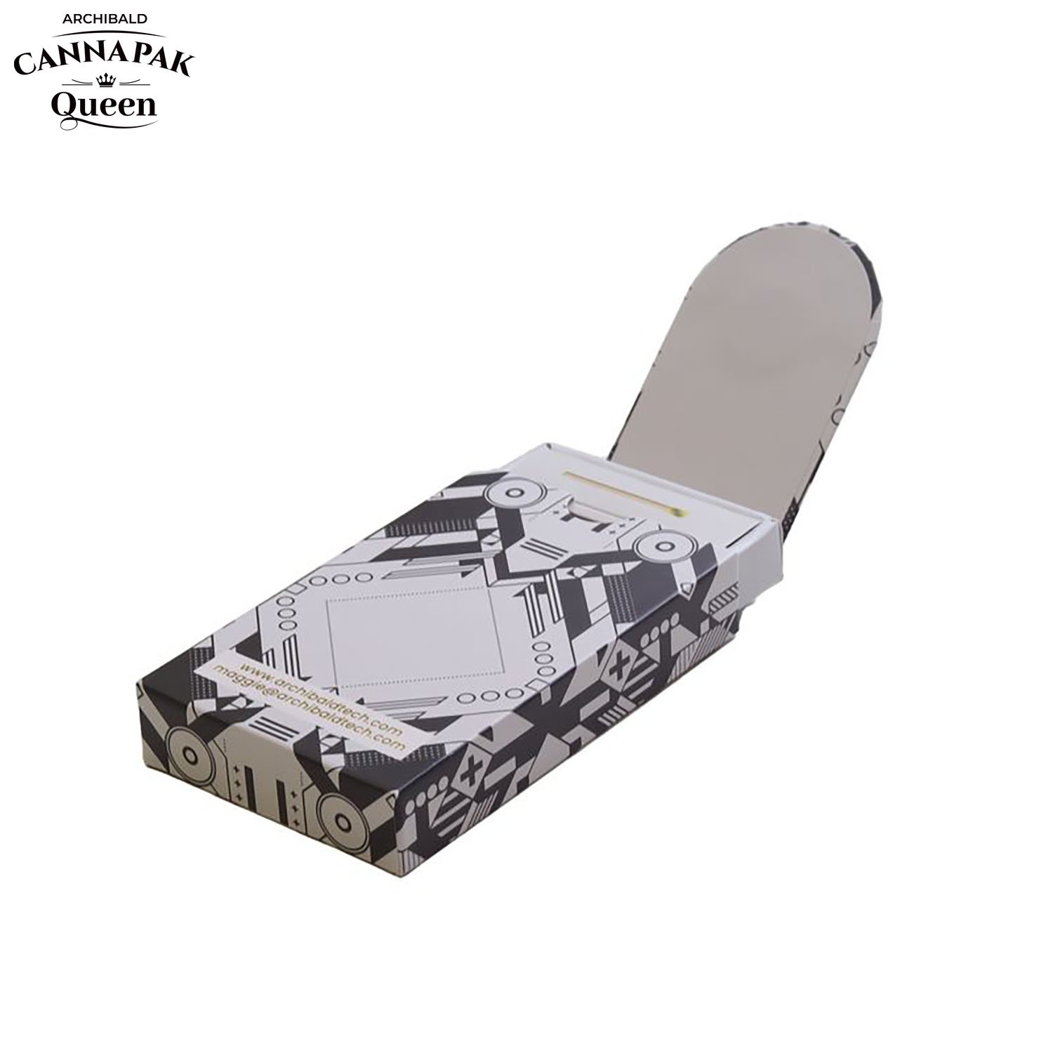 Archibald Exported Good Quality Tobacco Box Child Resistant Slide Out Cassette Tape Custom Pre Roll Packaging Box With Match