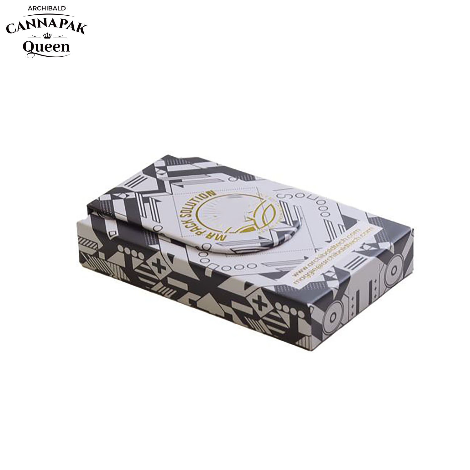 Archibald Exported Good Quality Tobacco Box Child Resistant Slide Out Cassette Tape Custom Pre Roll Packaging Box With Match