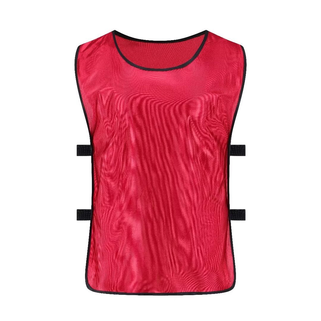 24-25 Cheap Lightweight Soccer Pinnies for Training and Practice Matches Soccer scrimmage vests