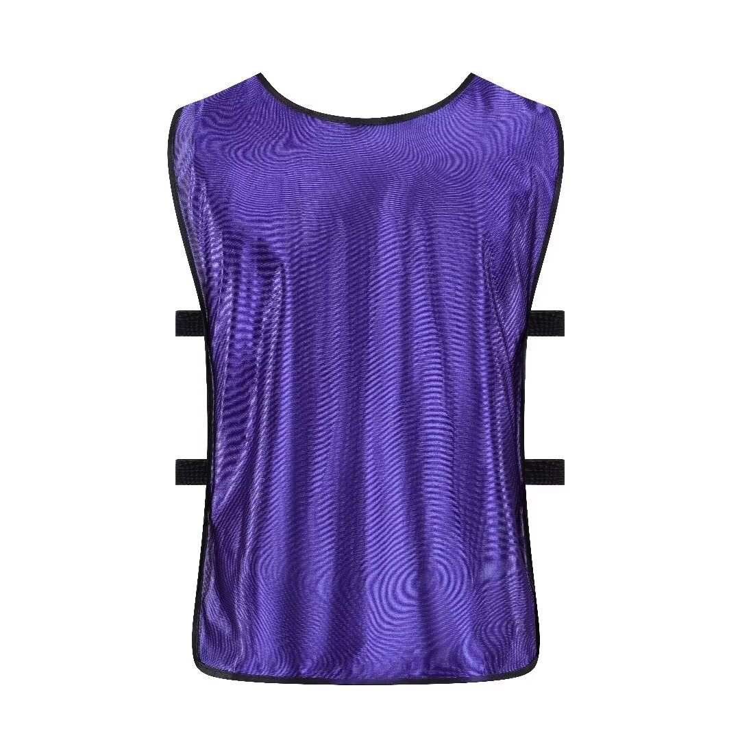 24-25 Cheap Lightweight Soccer Pinnies for Training and Practice Matches Soccer scrimmage vests