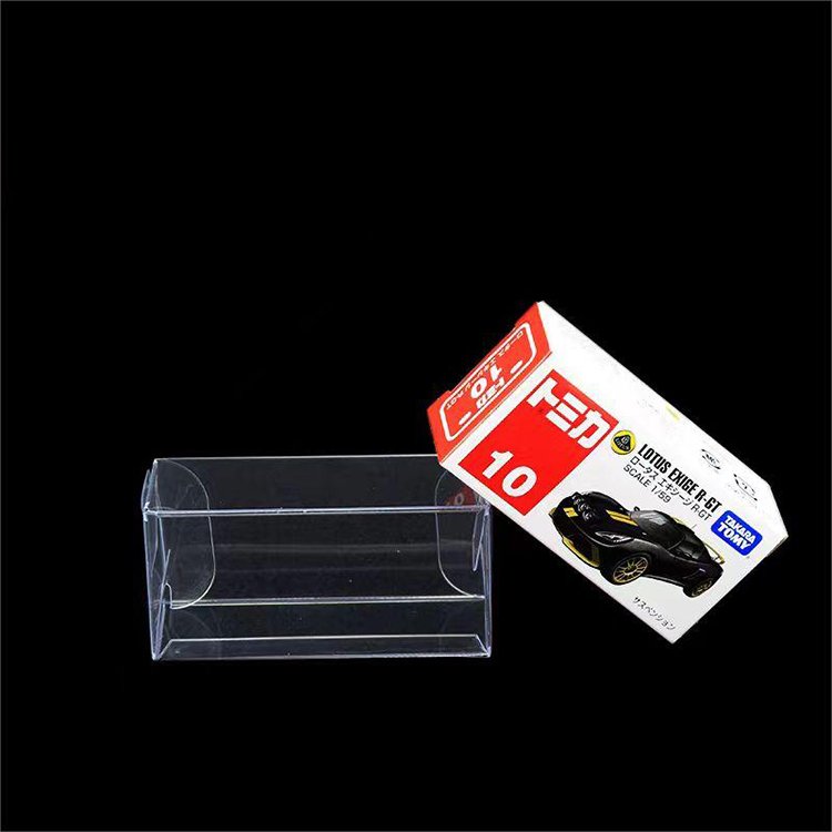 Transparent Hot Wheels MatchBox Box Eco-Friendly Crystal Toy Gift Packaging Recycled Materials Clear Box