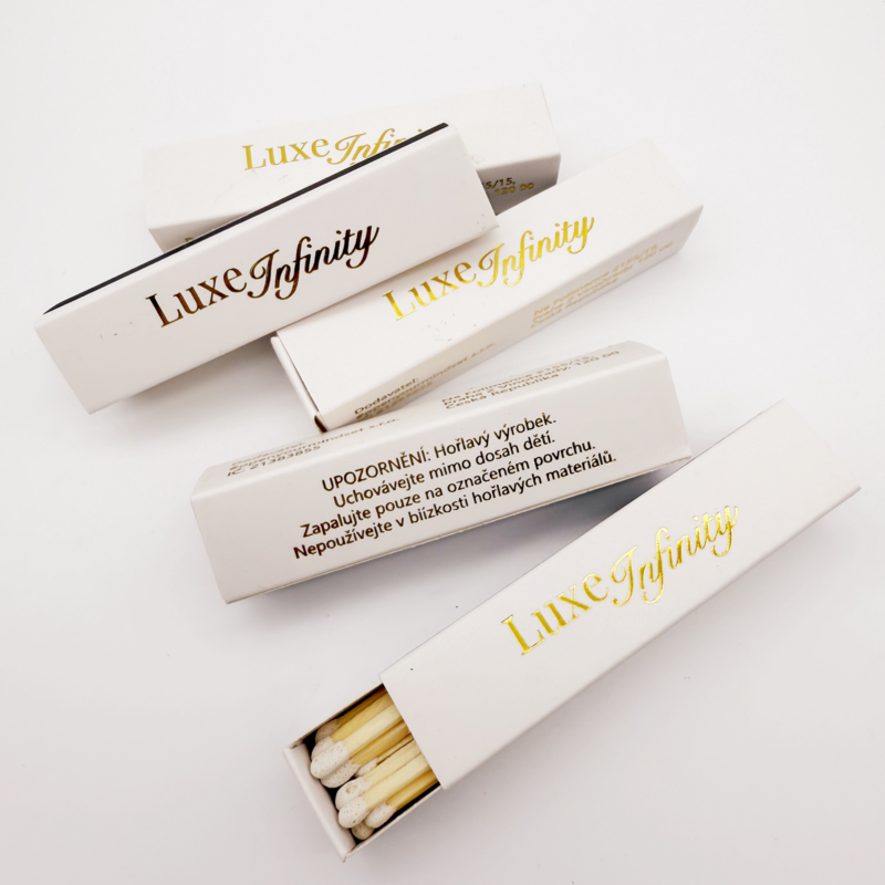 Box matches Exquisite cigar matches Free design logo Quality Factory processing matches