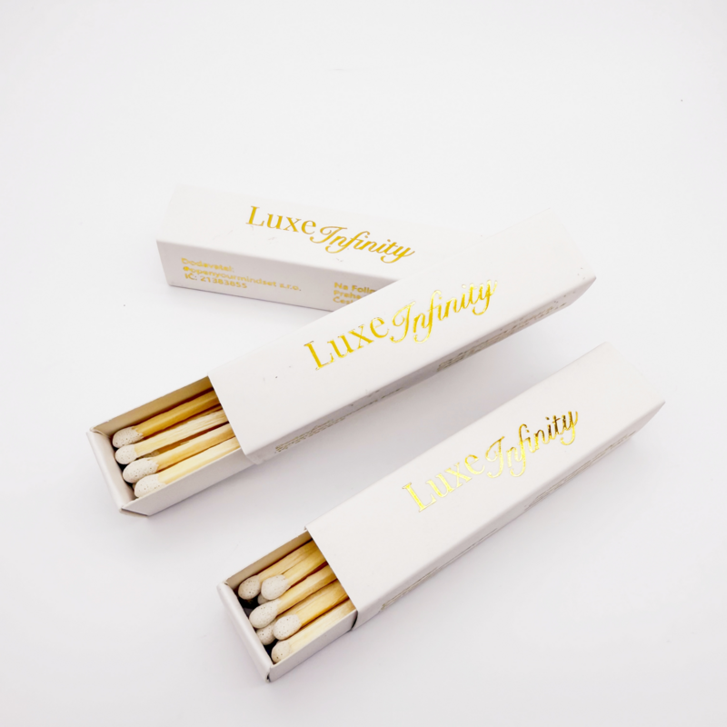 Box matches Exquisite cigar matches Free design logo Quality Factory processing matches