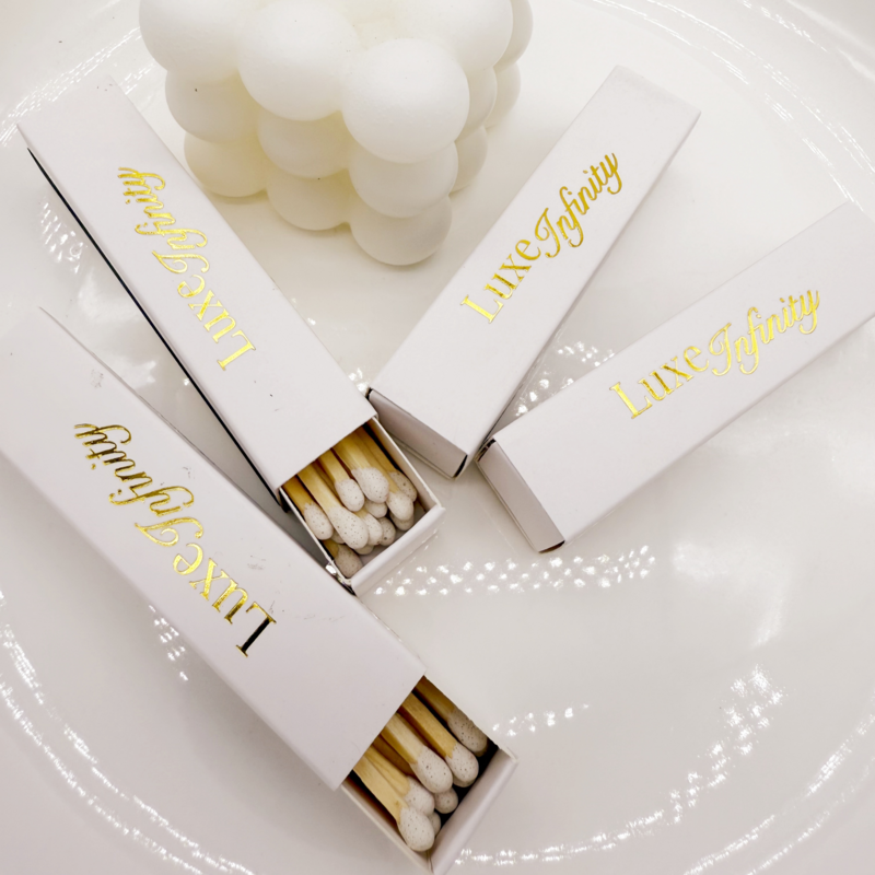 Box matches Exquisite cigar matches Free design logo Quality Factory processing matches