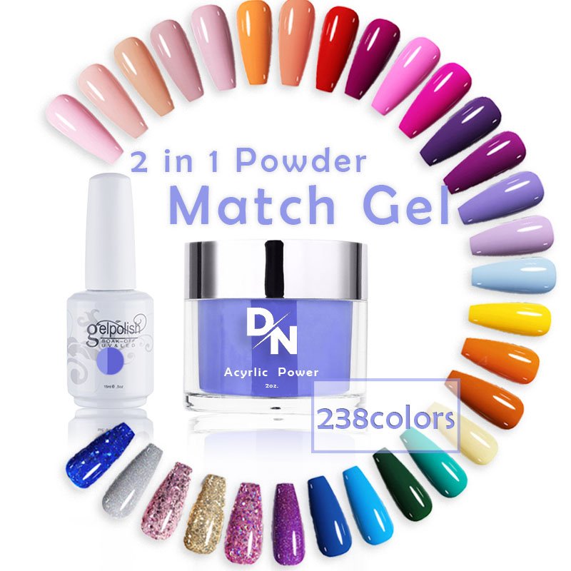 Oem Custom Fast Dry Acrylic Powder For Dipping 1oz/2oz Nail Nude Dip Powder Set System 3 In 1 Matching Color Private Label