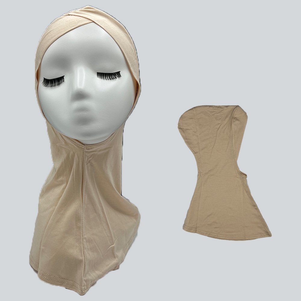 Cotton Modal Hijab Solid Color Forehead Women's Modal Hijabs Modal Cotton Modal Hijab with Matching Undercap