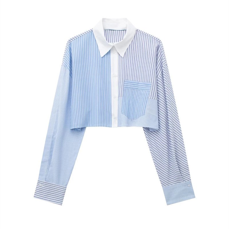 GX1278 Elegant women clothing fashion lounge wear print long sleeve crop shirt and shorts casual 2 piece pant set matching suits