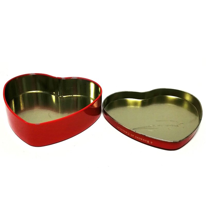 today hot sell product metal tins with lid for salve heart window ncyp card with slot wedding for cards metal match tin box
