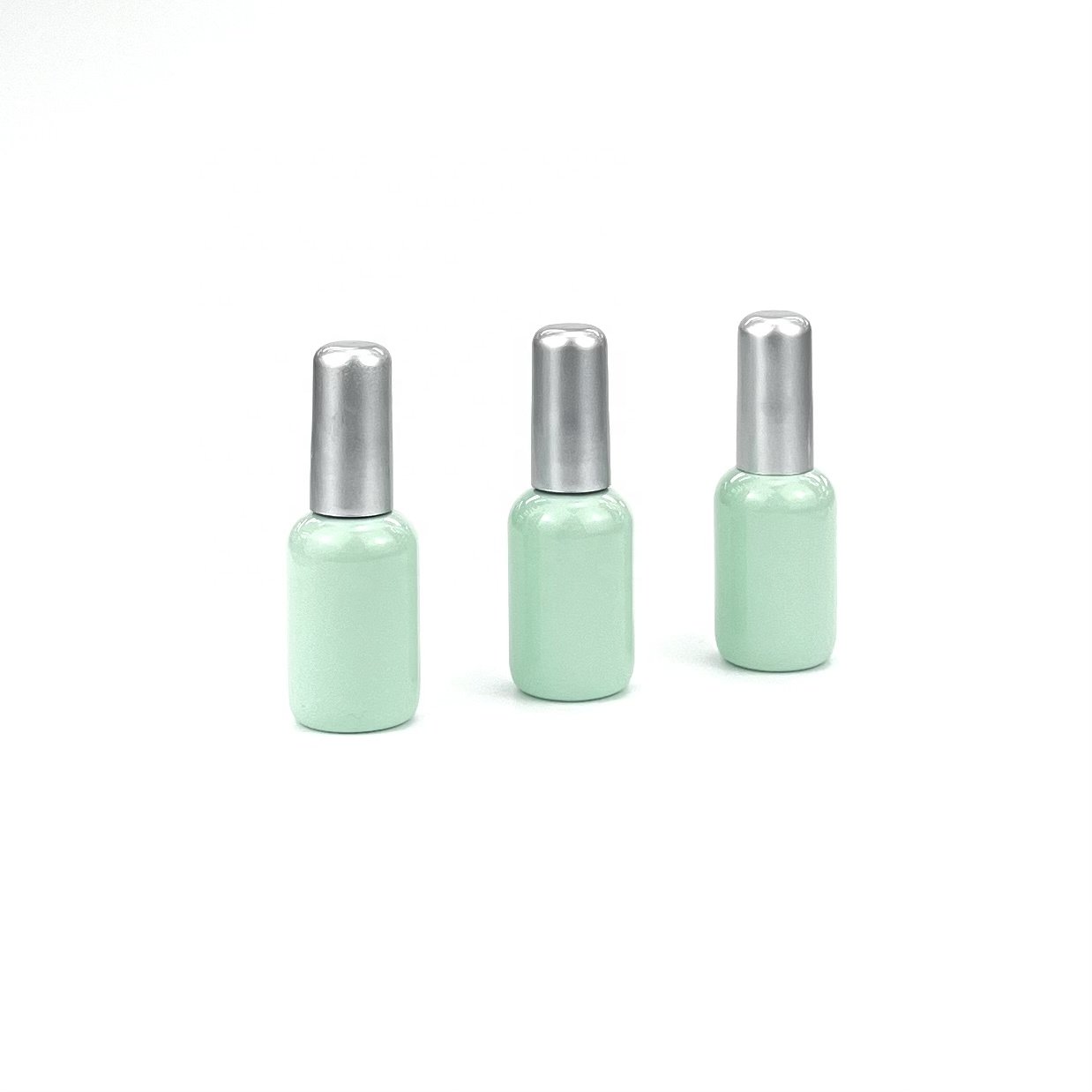 16ml Green Glass Nail Polish Bottle Customizable Design with Factory-Matching Lid Brush and Logo Integrated supplier selling
