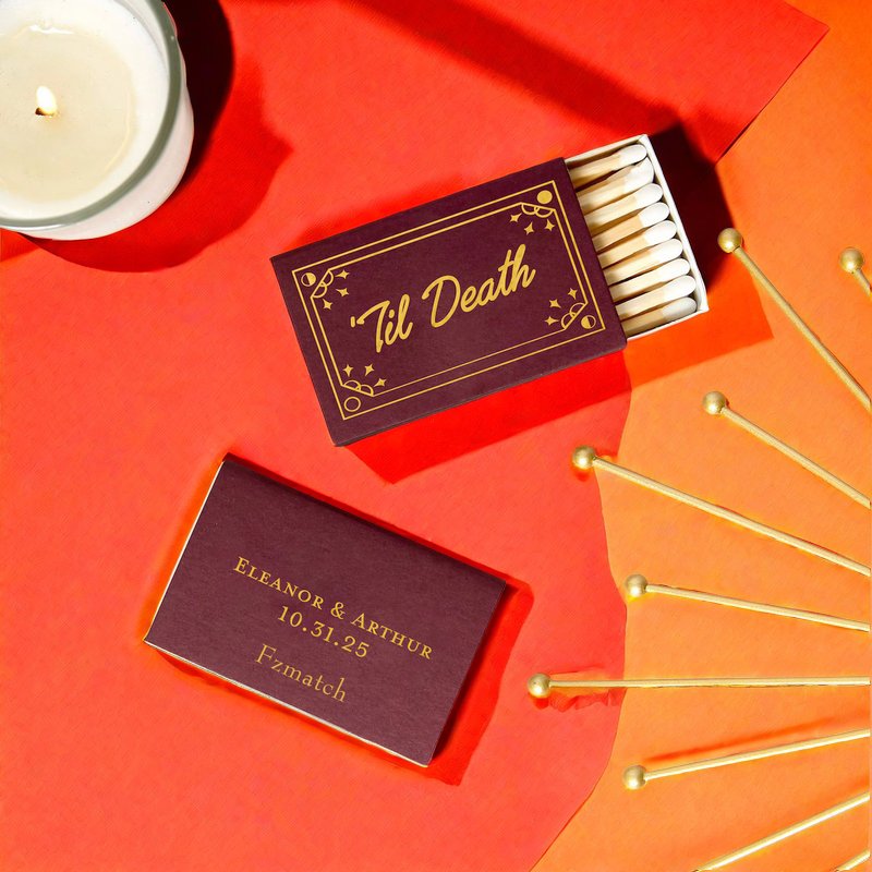 Wholesale cheap custom printing paper matches box matchbook custom color matching match