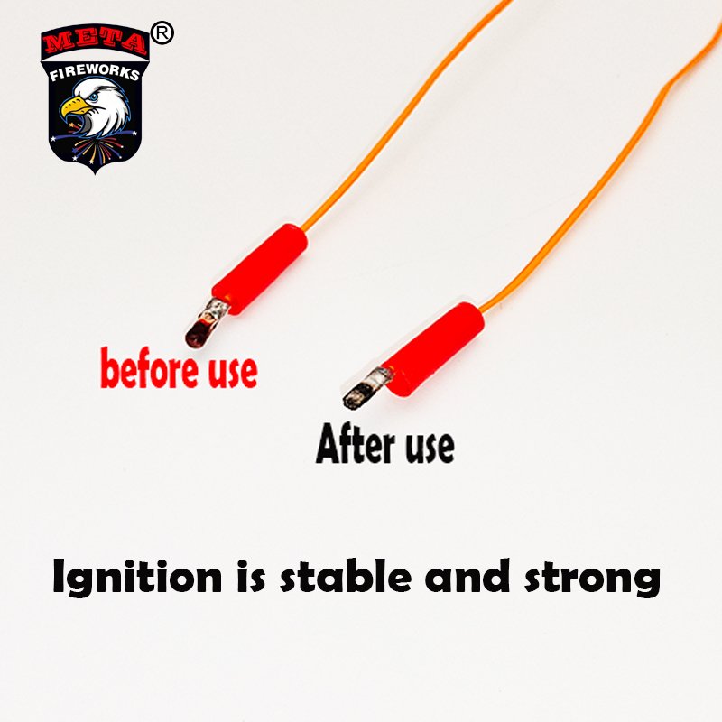 Professional manufacturer 0.3m copper wire ignitor celebratiion fireworks wedding birthday party electric ignition