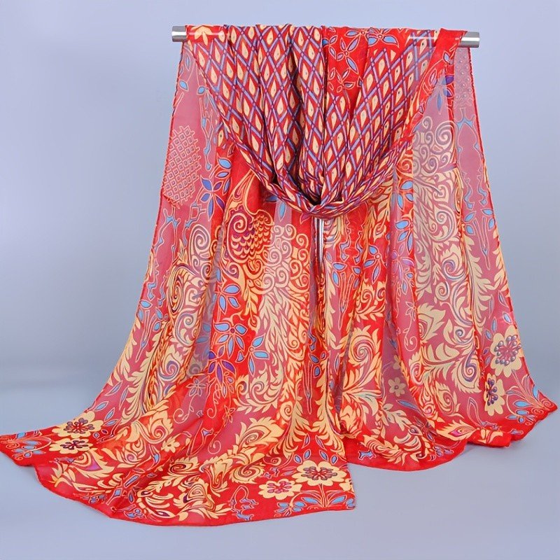 shopping Luxuries French Square chiffon scarf Outdoor Long Silk 50*160cm Stock women shawl