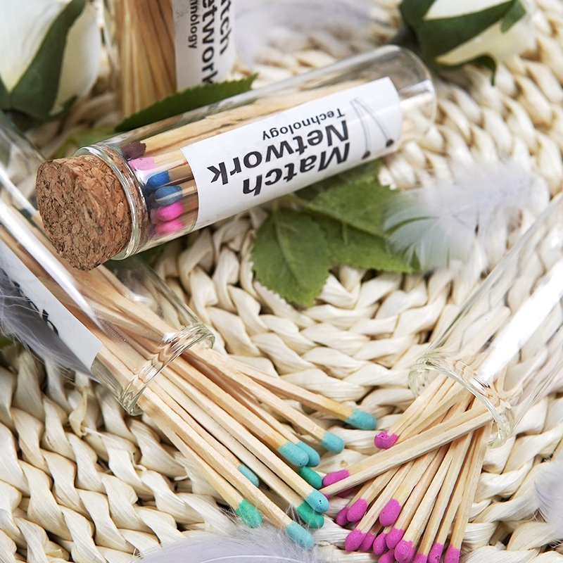 Cheap small glass jar bottles match sticks in glass bottles matches bottle