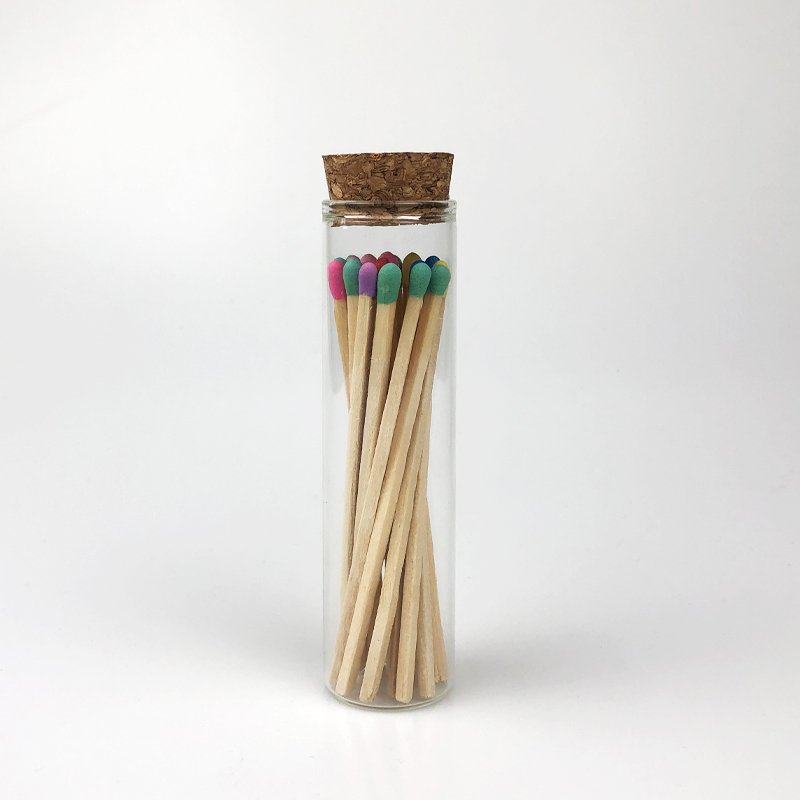 Cheap small glass jar bottles match sticks in glass bottles matches bottle