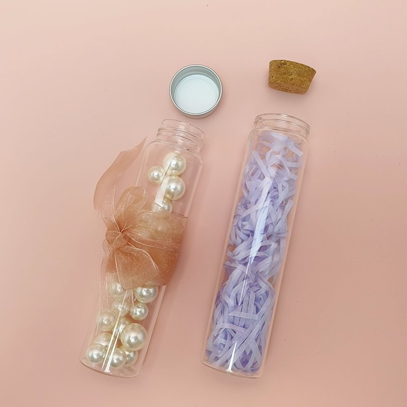 30ml 50ml Custom Color Luxury Empty Craft Decorative Candle Matches Glass Bottles With Cork