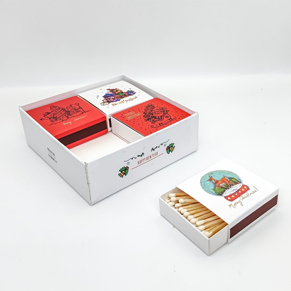 Decorative matches for candles custom design safety candle matches set