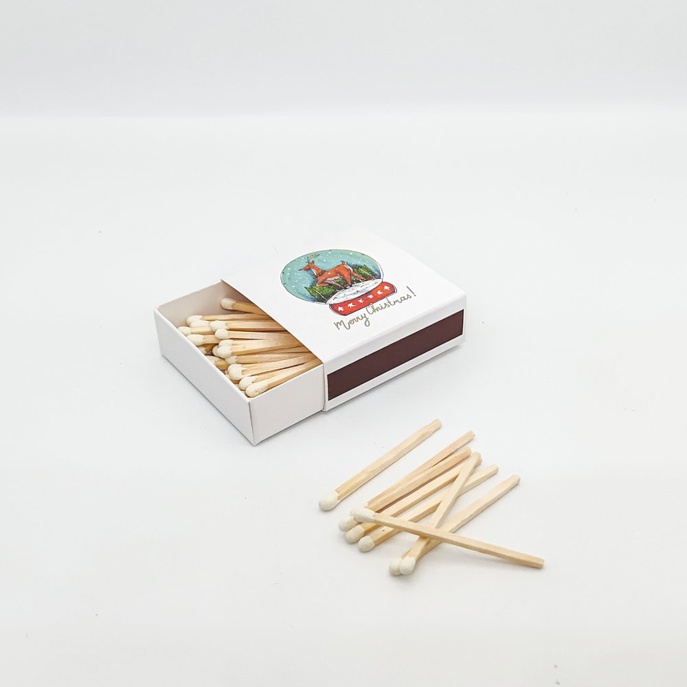 Decorative matches for candles custom design safety candle matches set