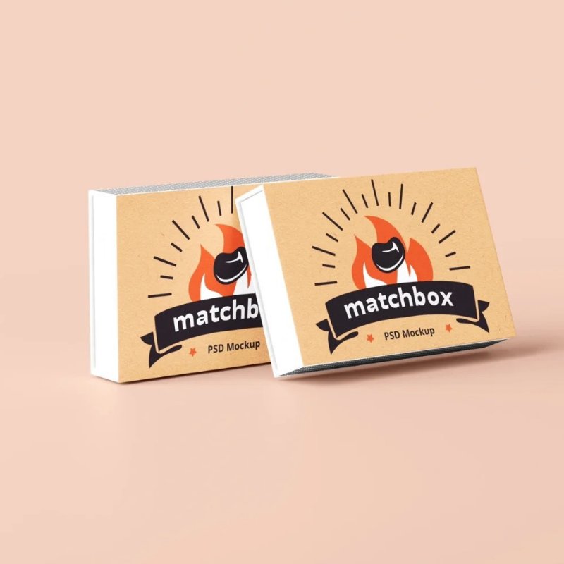 High Quality Paper Match Packaging Box Custom Logo Art Texture Paper Packaging Box