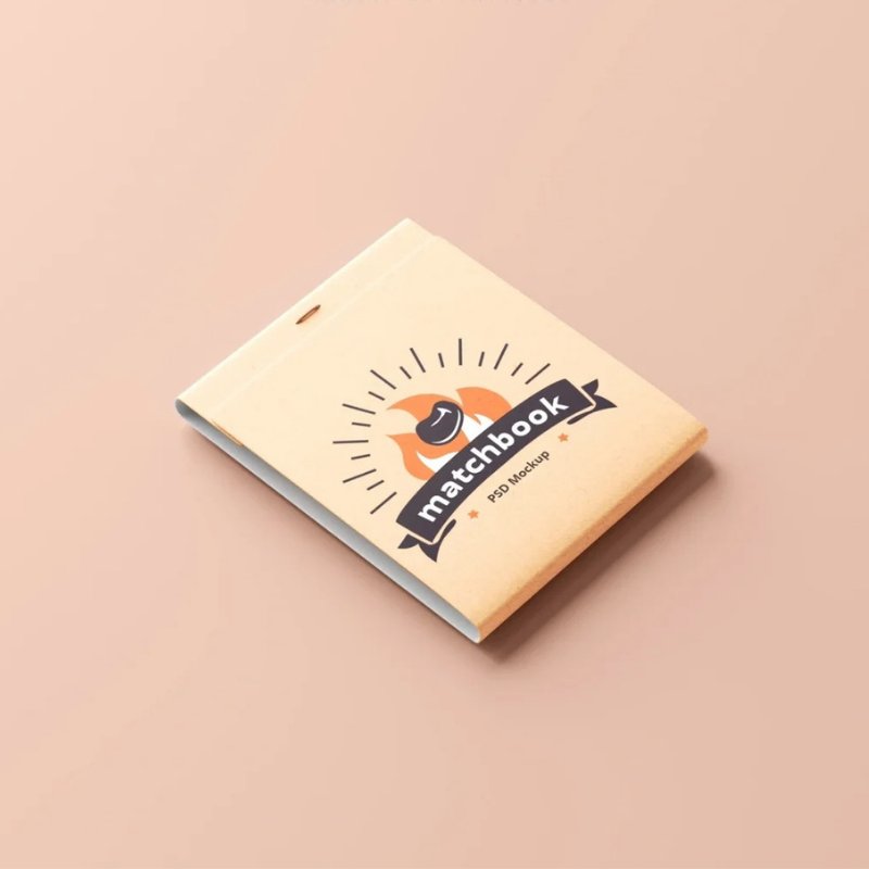 High Quality Paper Match Packaging Box Custom Logo Art Texture Paper Packaging Box