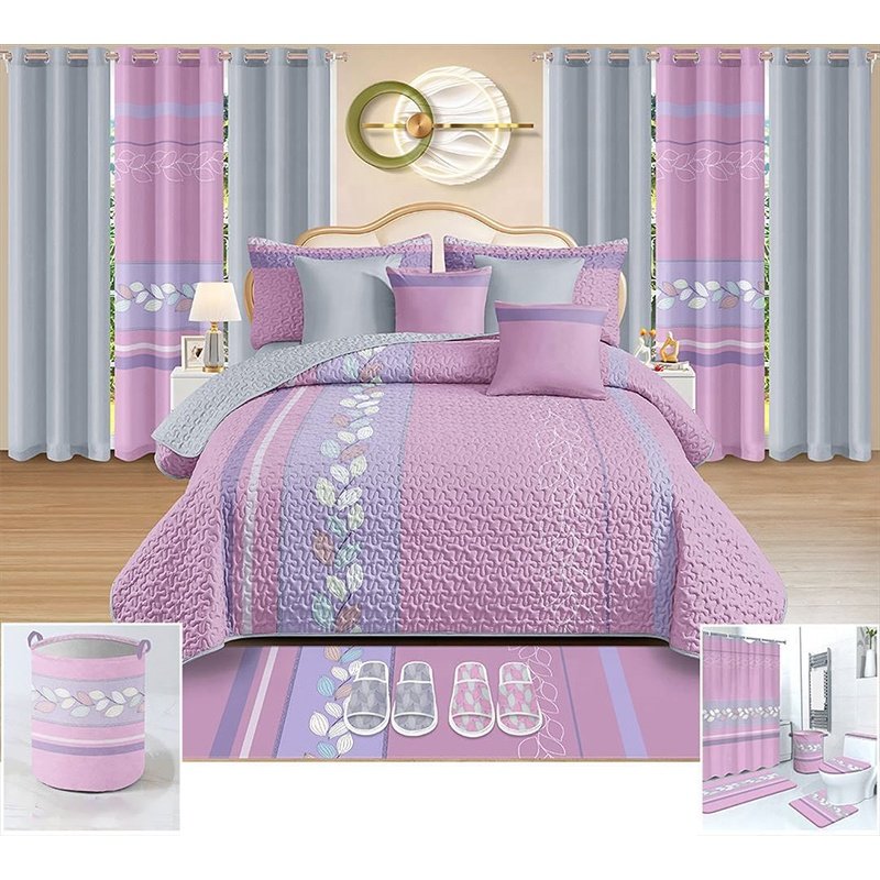 In stock for 24 piece bedding sets with matching curtains cotton bedding set with match curtains