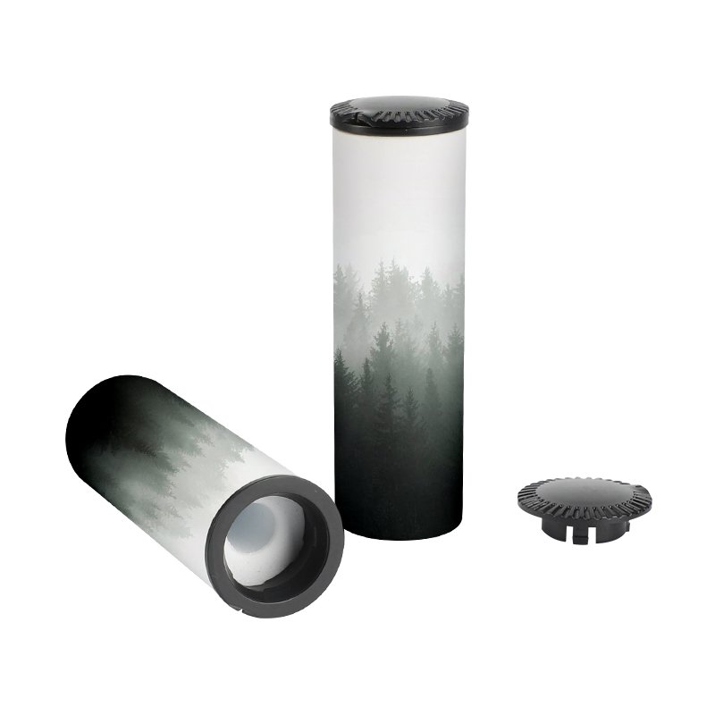 UKETA ODM OEM Childproof CR 0.5ml 1ml Paper Tube Printed Design Packaging Cardboard Box Child Resistant Tube