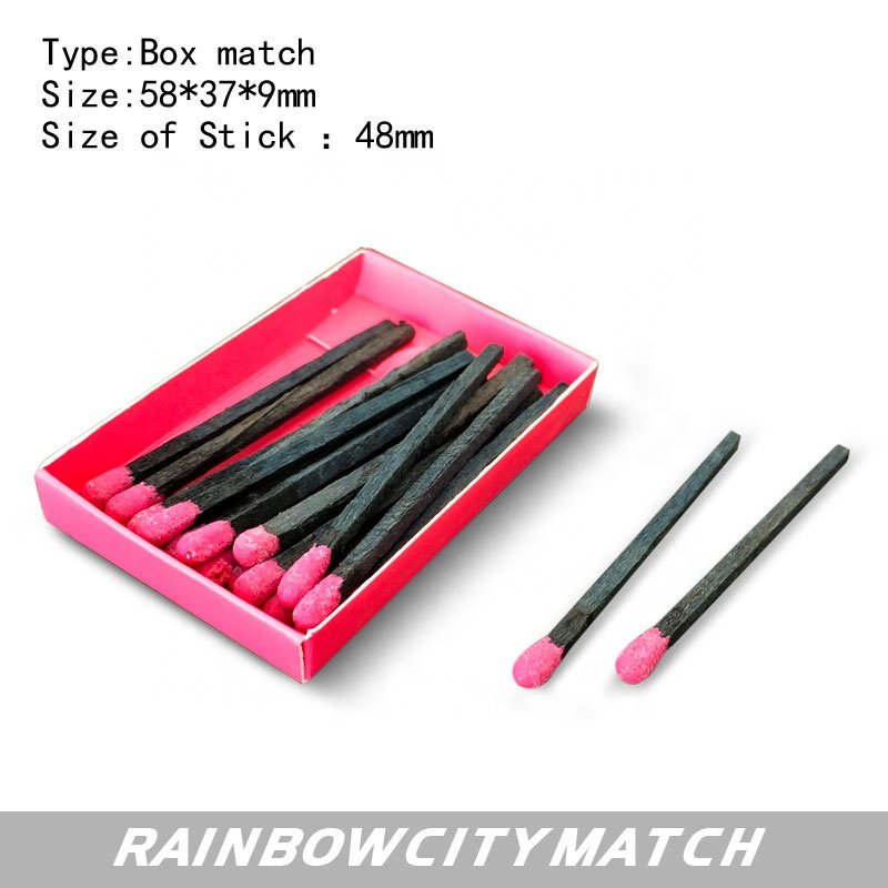 Safety small box matches hotel advertising wooden matches in bulk