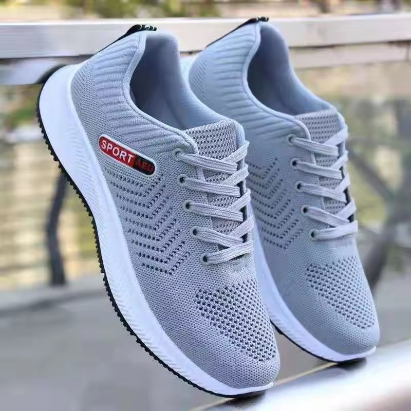 Women's New Spring Summer Sports Shoes Breathable Toe Mesh Surface Casual Running Shoes Fashion Trend All-Match Walking Style