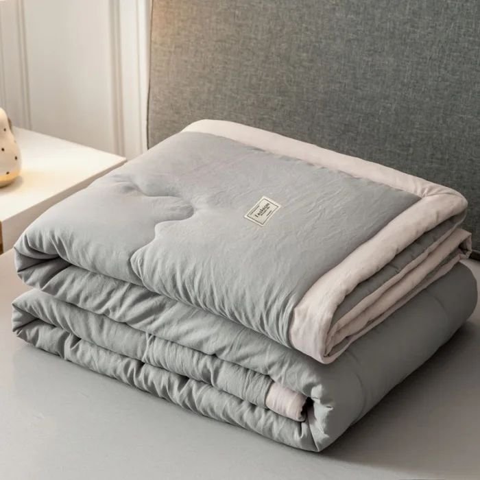 Printed Light Quilt Soft Cotton Linen Quality Flax Home Linen Bed Sheet Beautiful Silk Satin Bedding Set For Home