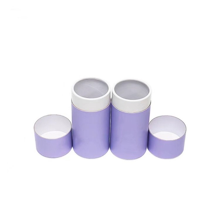 High Quality Personalized Matches Box Custom Logo Round Shape Tube Box for Empty Match Boxes