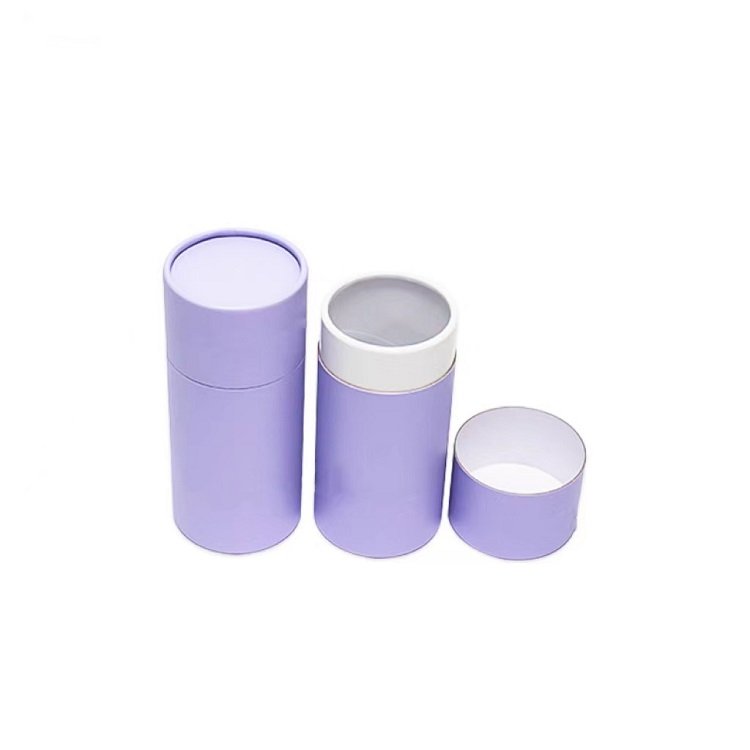 High Quality Personalized Matches Box Custom Logo Round Shape Tube Box for Empty Match Boxes