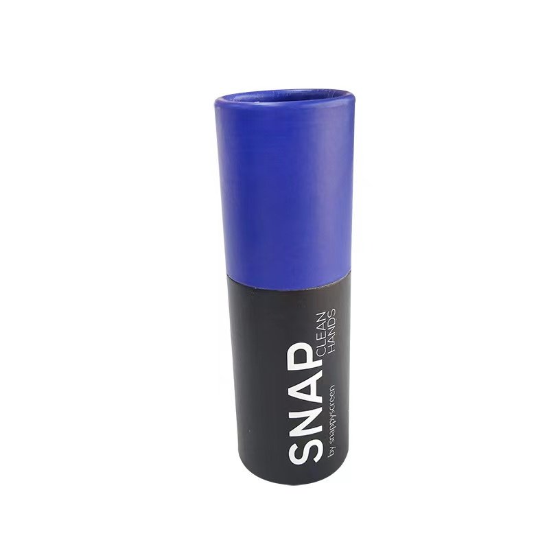 High Quality Personalized Matches Box Custom Logo Round Shape Tube Box for Empty Match Boxes