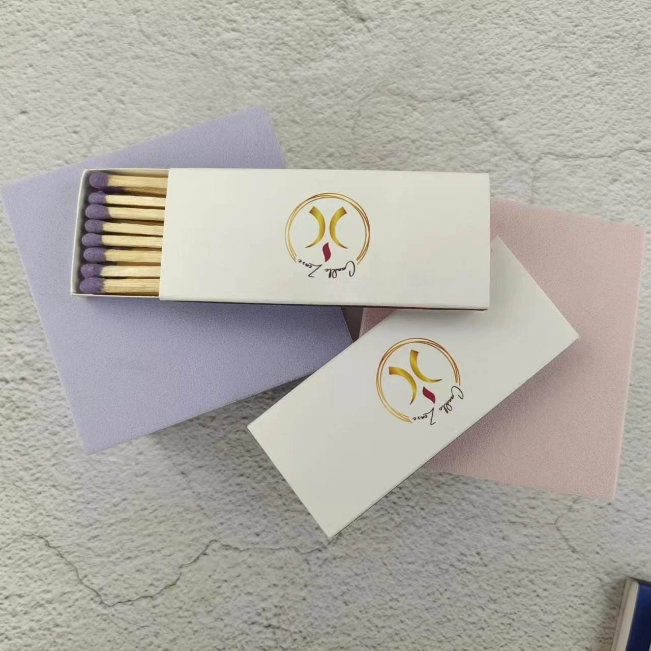 high quality wholesale price private label match boxes customized logo match packaging box UV design match paper box