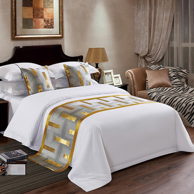 Bed Runners and Matching Pillows Colors Matching Pillows Hotel Bedding Set