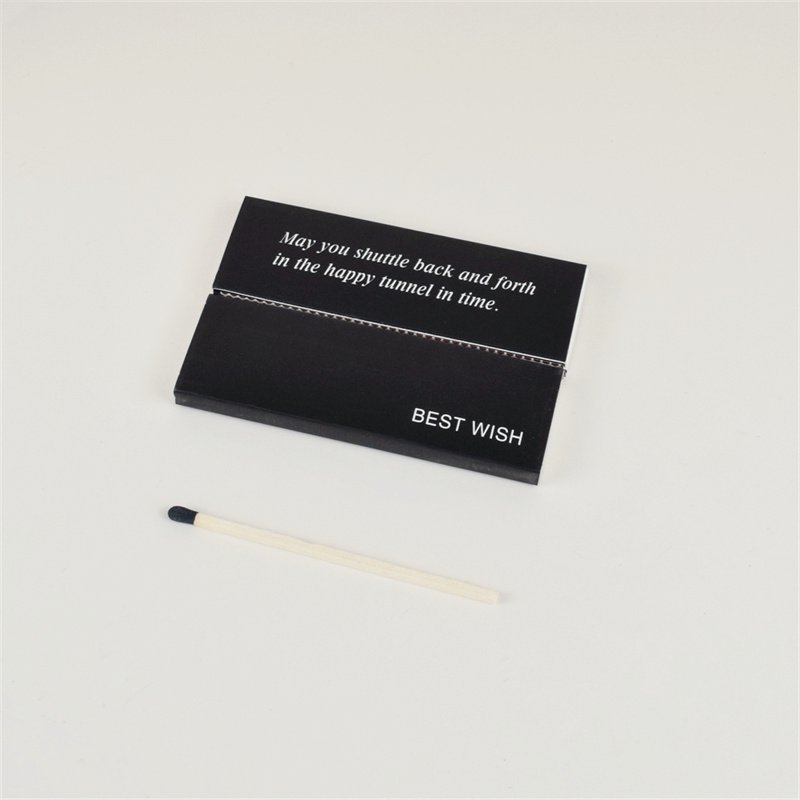 Matches Disposable Bulk matches wholesale Customizable matchbox 10cm Long stem colored head match