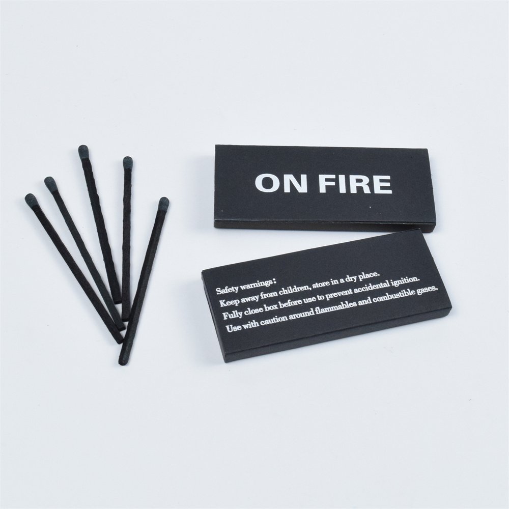 Matches Disposable Bulk matches wholesale Customizable matchbox 10cm Long stem colored head match